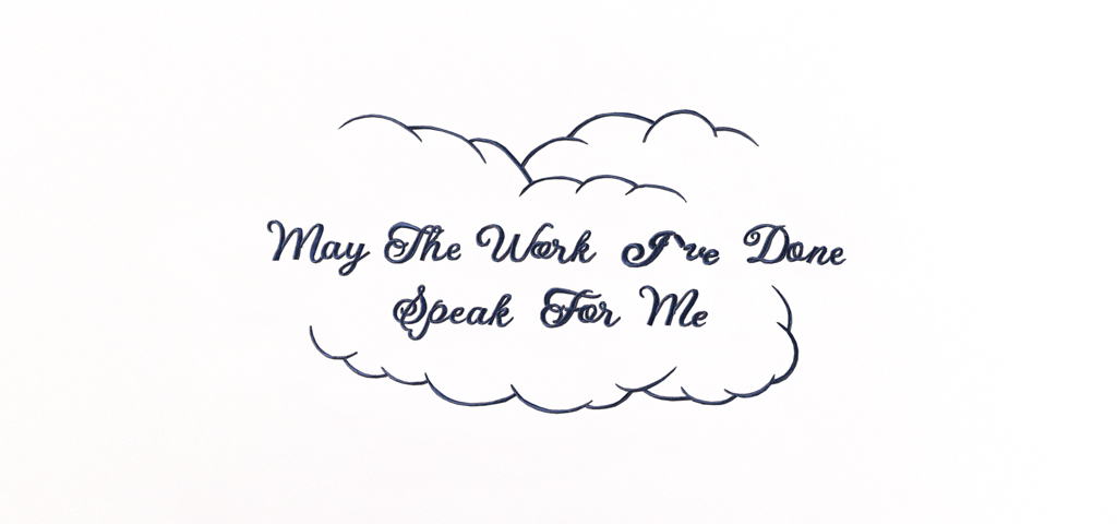 AP-511-BL The Work I've Done Blue